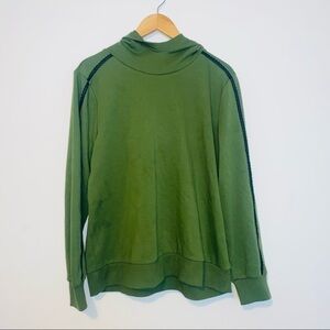 Jason Wu Hunter Green Hoodie Sweatshirt Size M